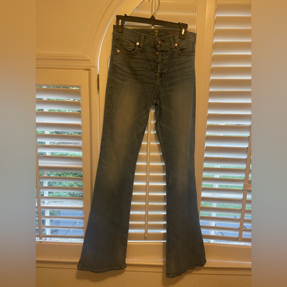 7 for all Mankind size 25 high waist vintage bootcut